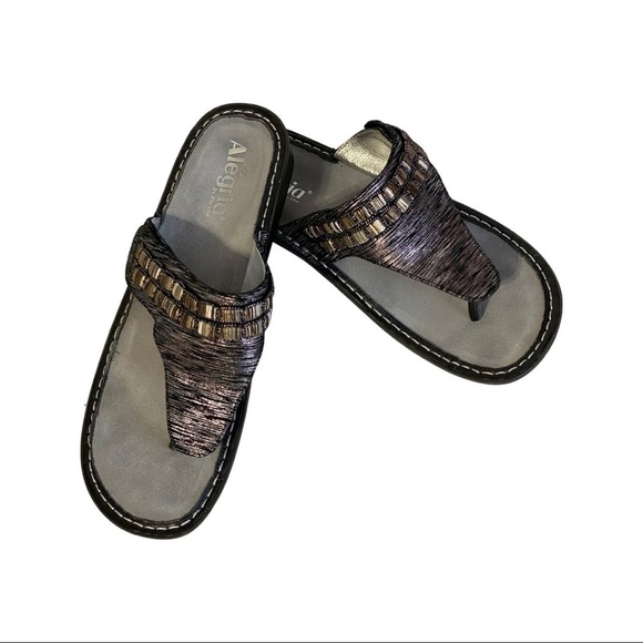 Alegria Shoes - Alegria sandals excellent condition gray and black